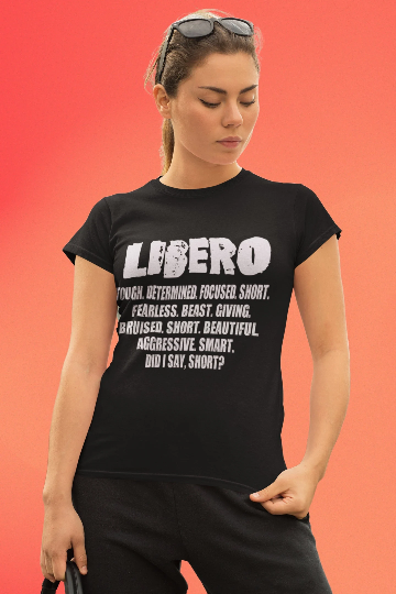 The libero position in volleyball requires a unique combination of physicality and mental strength.
As the creator of this popular libero volleyball slogans for shirts, I wanted to emphasize the characteristics that set these players apart from others on the court.