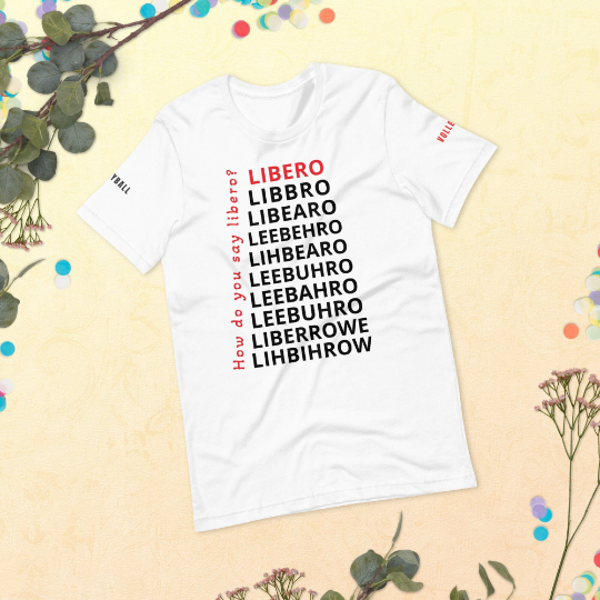 My LIBERO Life. Lady. Lover. Legend volleyball shirt celebrates the potential of every libero to leave an unforgettable legacy with each step taken on the court