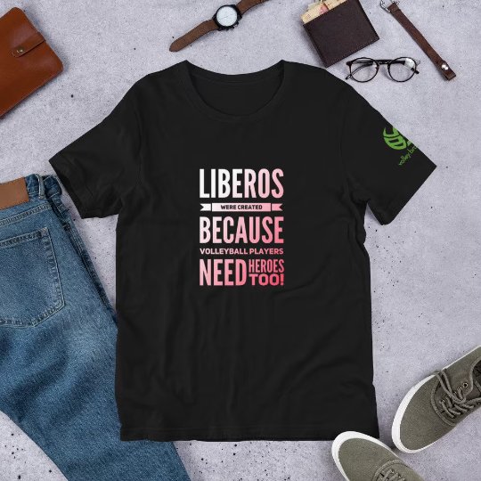 Volleyball T-Shirts Sayings for Liberos
Liberos Were Created Because Volleyball Players Need Heroes Too shop for funny volleyball shirts on ETSY.