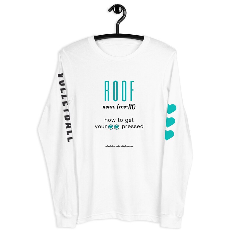Volleyball Shirt, ROOF (Noun) How to Get Your Balls Pressed,